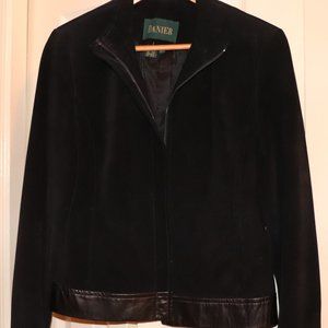 Danier Suede and Leather Ladies Jacket